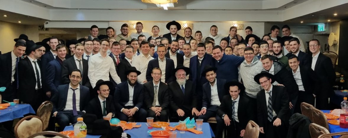 Mechina Alumni Gathering in Yerushalayim with Harav Simcha Cook