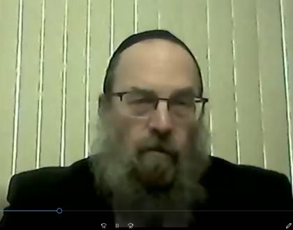 Pre Rosh Hashana Virtual Lunch and Learn with Harav Tzvi Berkowitz