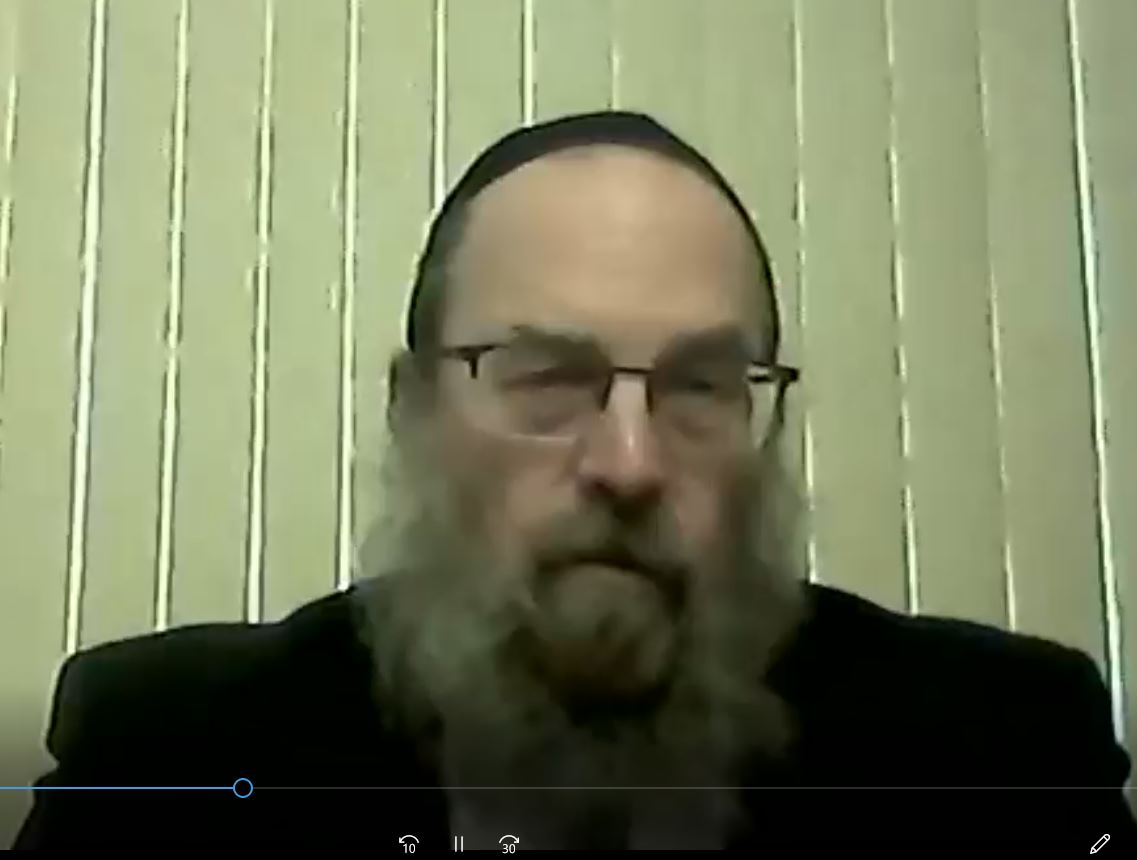 Pre Rosh Hashana Virtual Lunch and Learn with Harav Tzvi Berkowitz