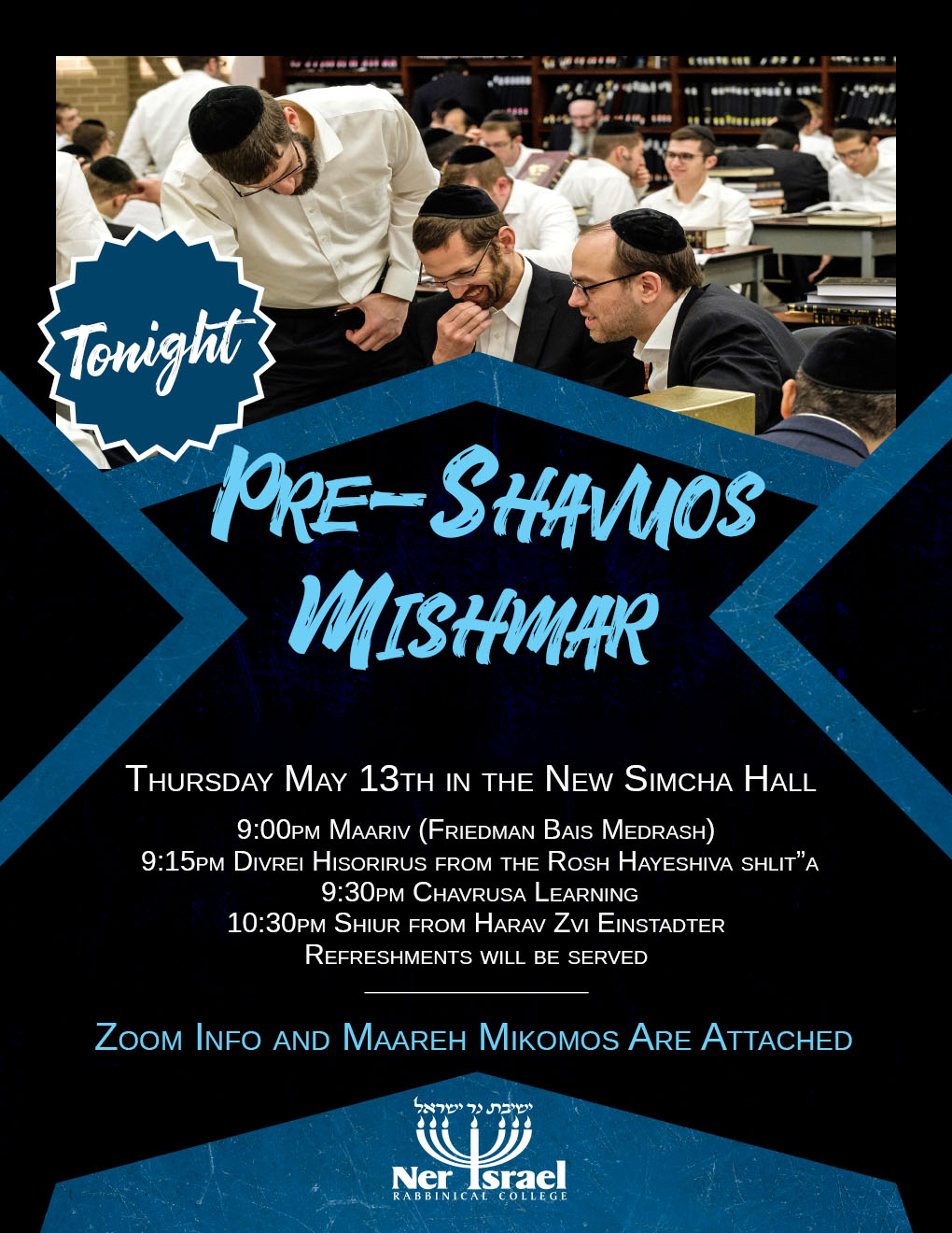 Pre Shavuos Mishmar 5781