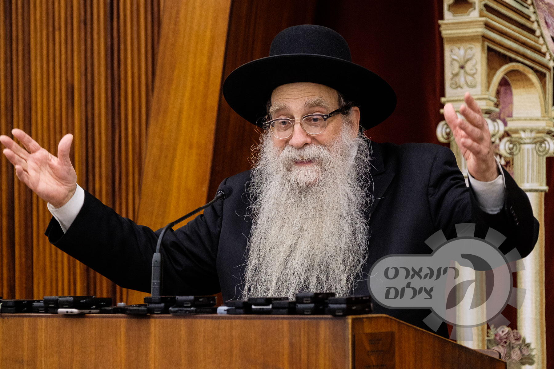 Harav Yerucham Olshin visit