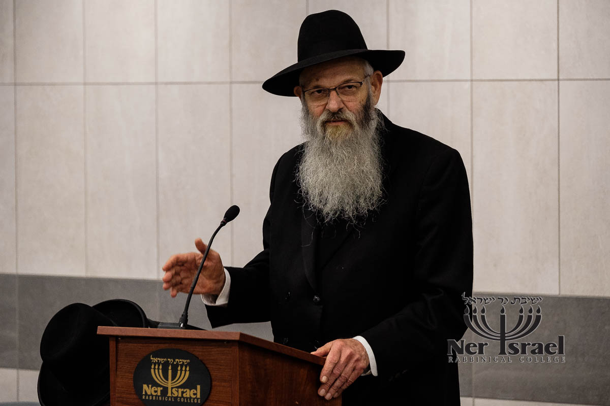 Divrei Hisorirus from the Mashgiach Harav Beryl Weisbord